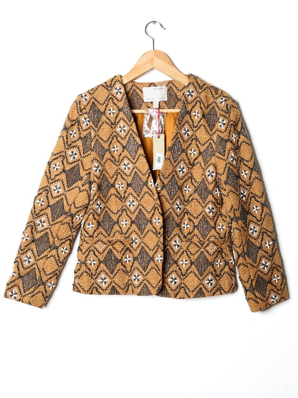 BANANA REPUBLIC Heritage Collection Beaded, Textured Jacket - New with Tags